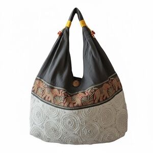 Elephant Patterned Women’s Cloth Bag